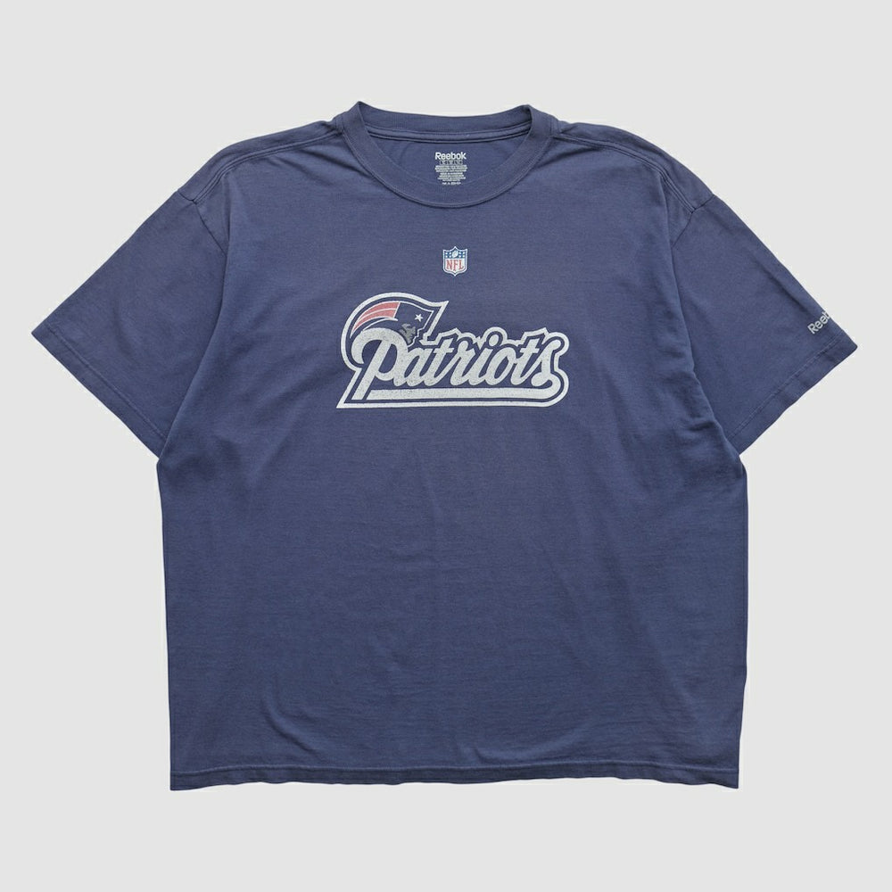 New England Patriots Reebok 2000s T-shirt - Navy T-shirts