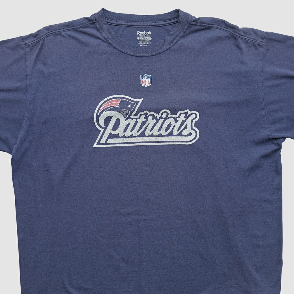 New England Patriots Reebok 2000s T-shirt - Navy T-shirts