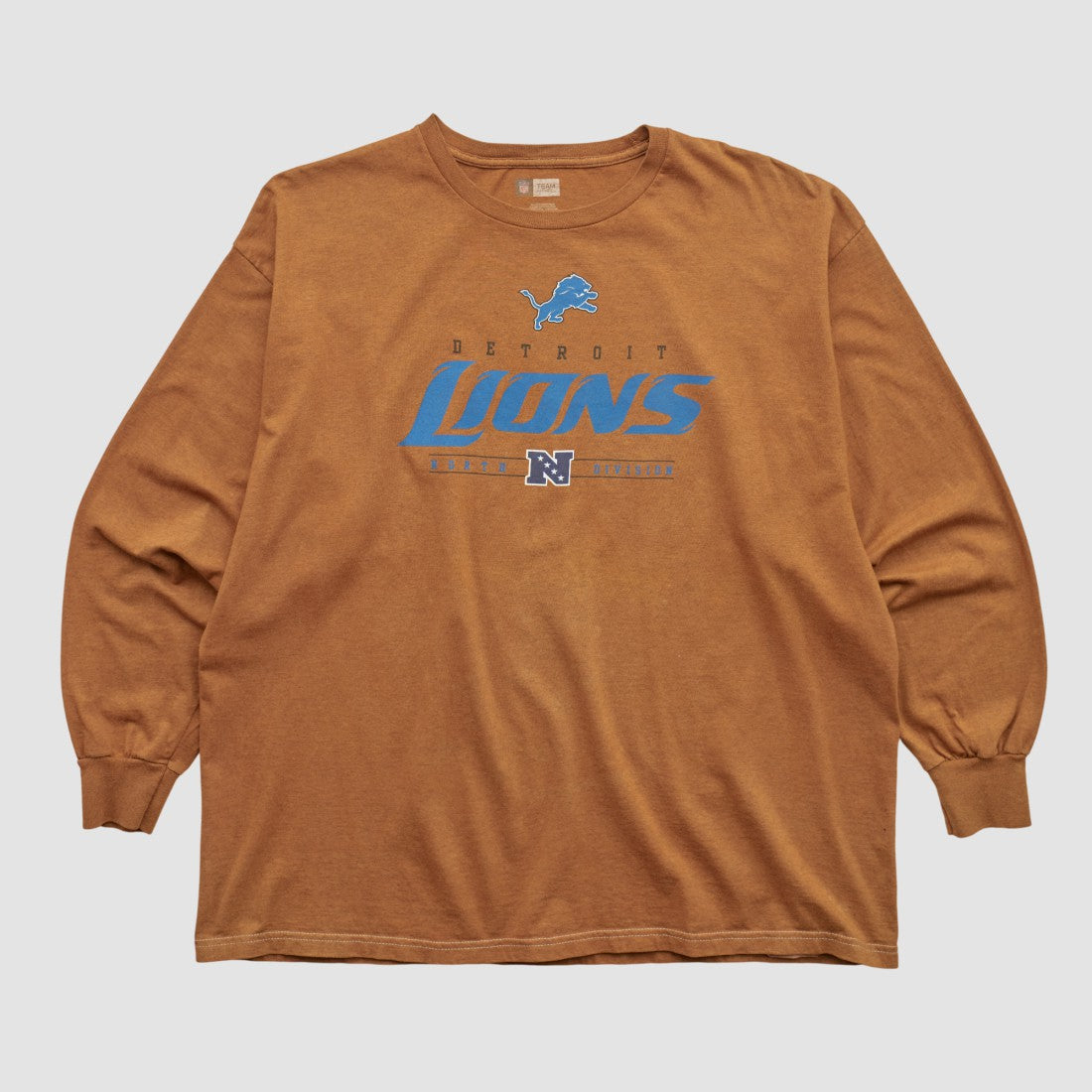 Detroit Lions NFL 2000s Long Sleeve T-shirt - Clay T-shirts