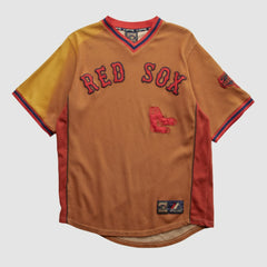 Boston Red Sox Majestic 2000s T-shirt - Clay - Vintage T-shirts