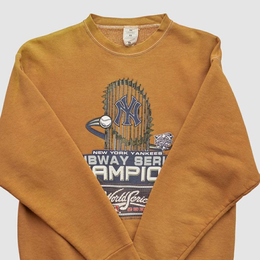 New York Yankees 2000 Pullover Sweatshirt - Clay - XVintage Pullover