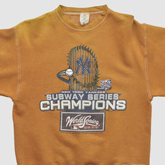 New York Yankees 2000 Pullover Sweatshirt - Clay - XVintage Pullover
