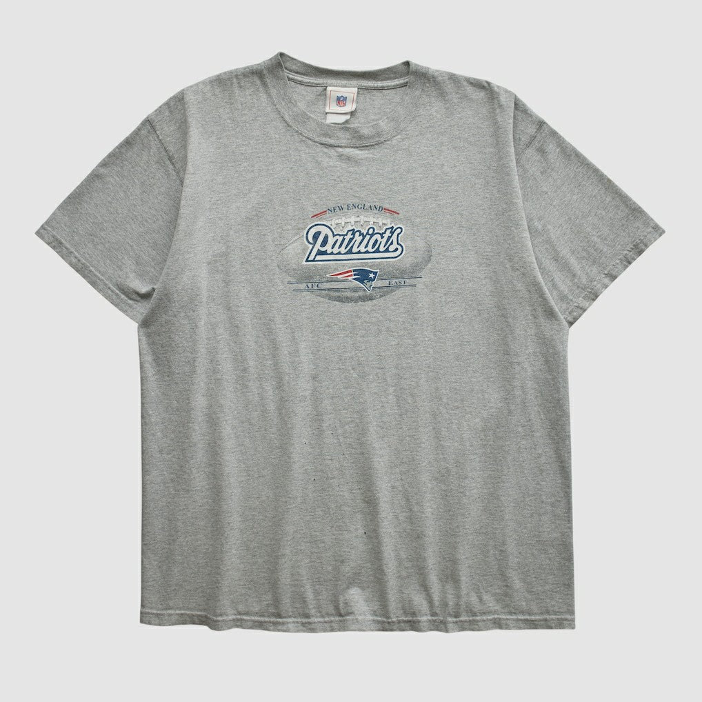 New England Patriots NFL 2000s T-shirt - Heather Gray T-shirts