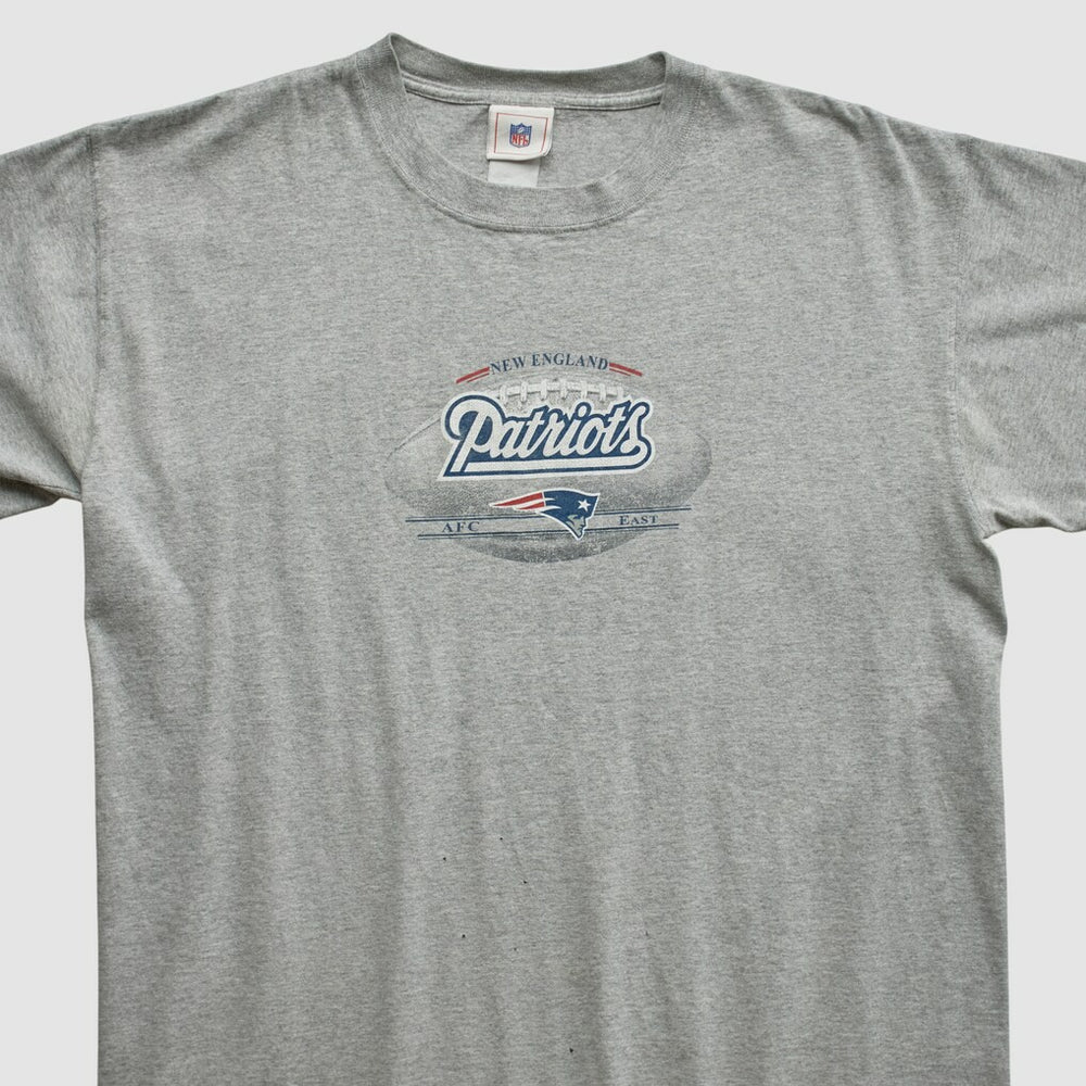 New England Patriots NFL 2000s T-shirt - Heather Gray T-shirts