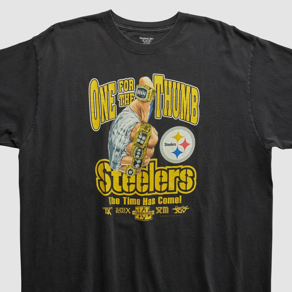 Pittsburgh Steelers Reebok 2006 T-shirt - Black T-shirts