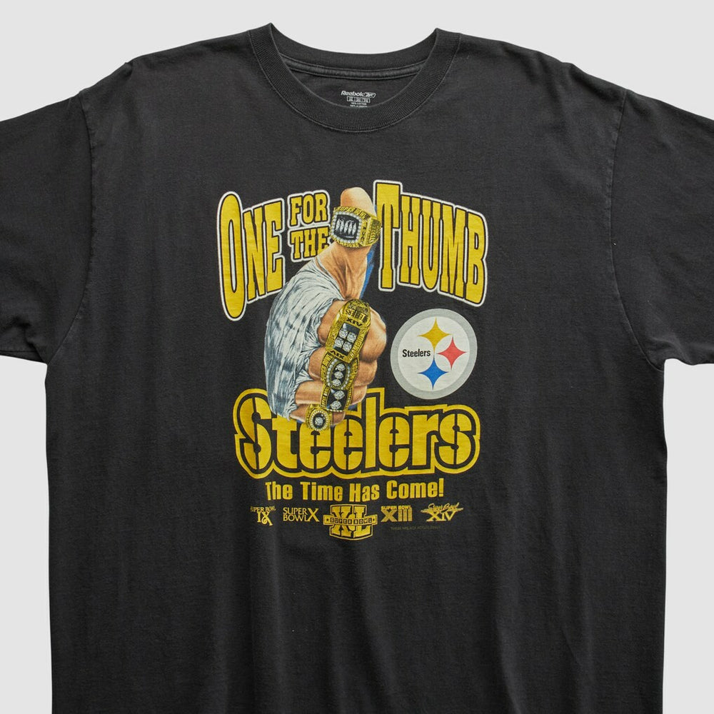 Pittsburgh Steelers Reebok 2006 T-shirt - Black T-shirts