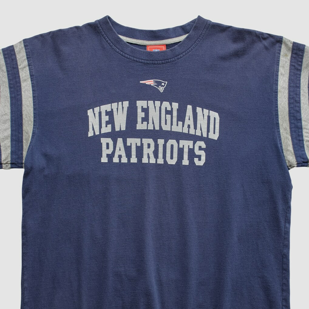 New England Patriots NFL 2000s Long Sleeve T-shirt - Navy T-shirts