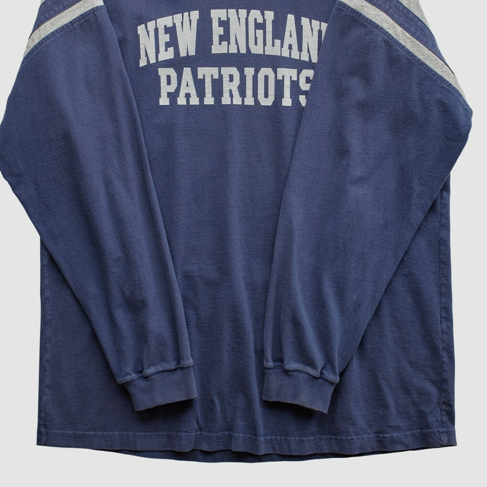 New England Patriots NFL 2000s Long Sleeve T-shirt - Navy T-shirts