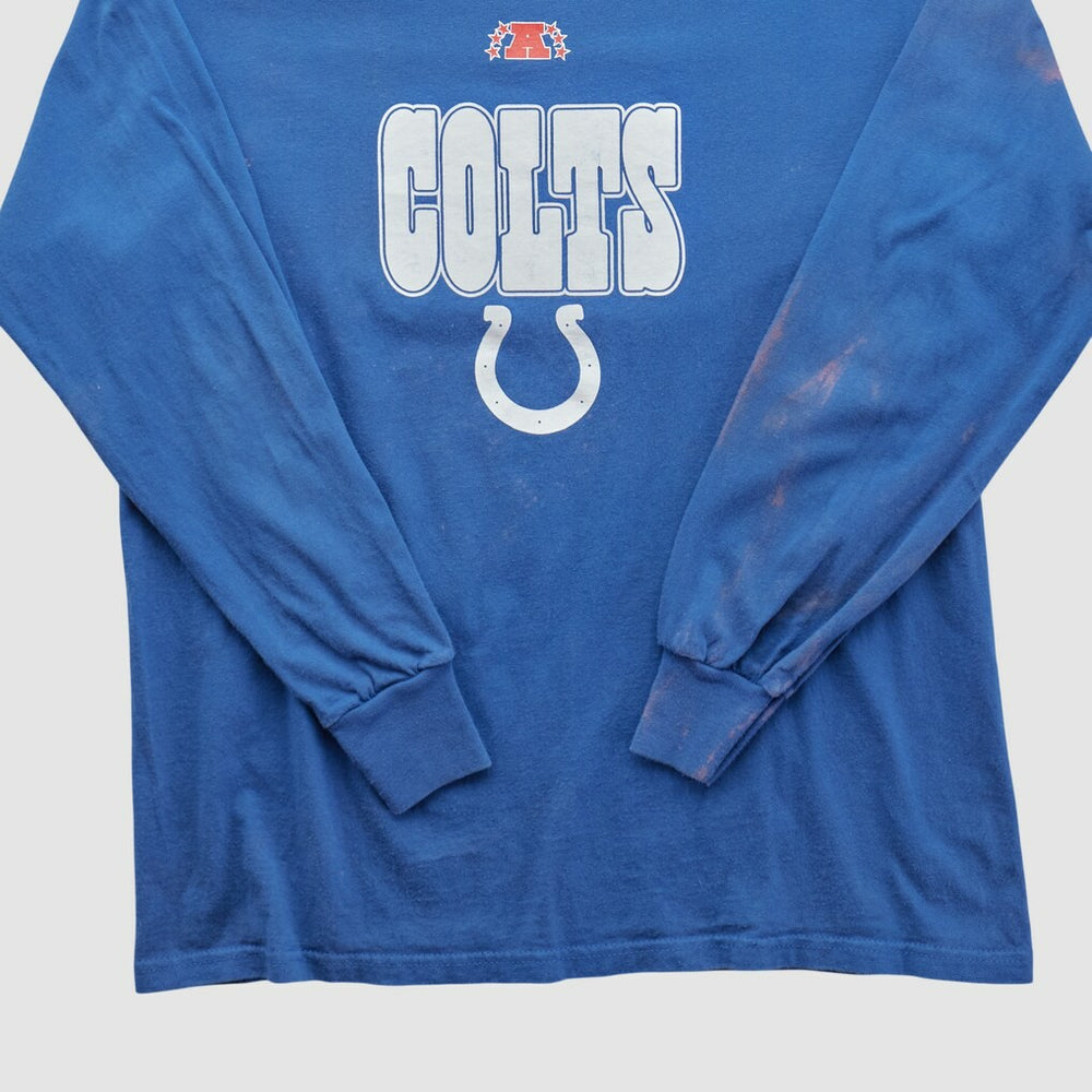 Indianapolis Colts NFL 2010s Long Sleeve T-shirt - Blue T-shirts