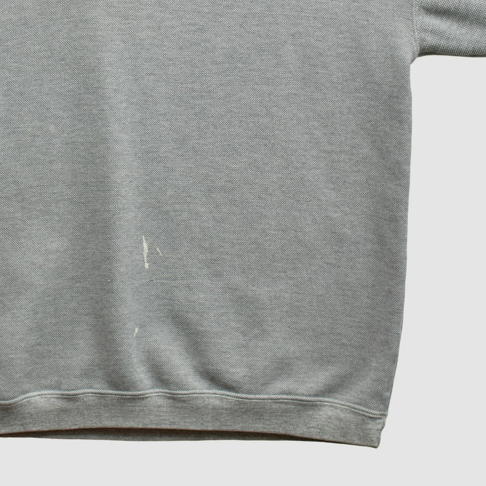 Denver Broncos Starter 90s Pullover Sweatshirt - Heather Gray Pullover