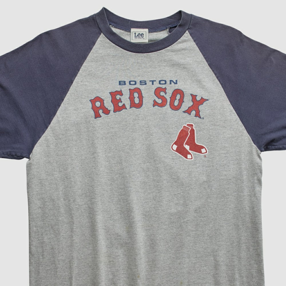 Boston Red Sox Lee Sport 2000s T-shirt - Heather Gray - Vintage T-shirts