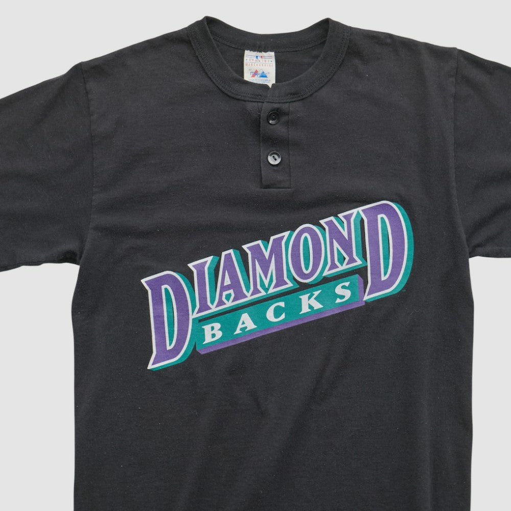 Arizona Diamondbacks Majestic 2000s T-shirt - Black - Vintage T-shirts