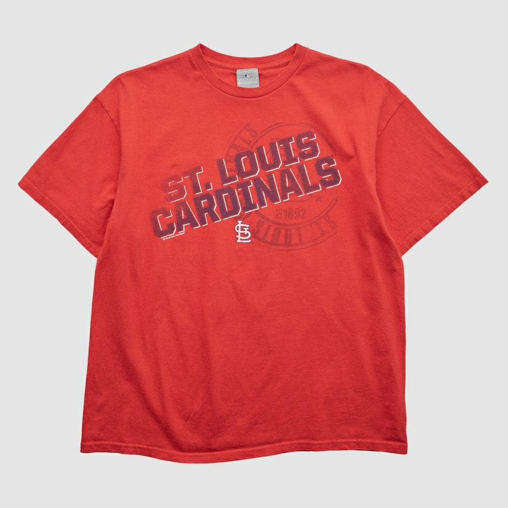 St. Louis Cardinals Genuine Merchandise 2000s T-shirt - Red - Vintage T-shirts