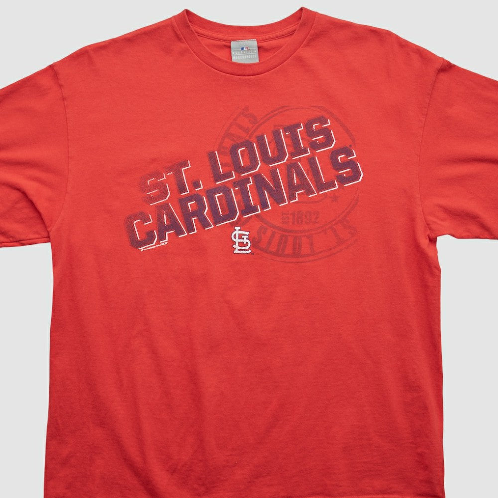 St. Louis Cardinals Genuine Merchandise 2000s T-shirt - Red - Vintage T-shirts