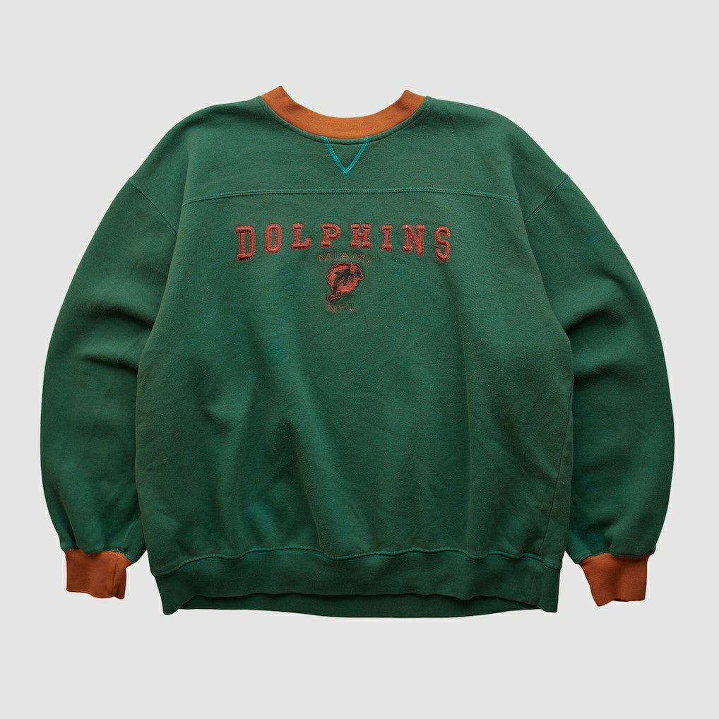 Miami Dolphins NFL 2000s Pullover Sweatshirt - Teal Pullover