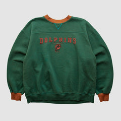 Miami Dolphins NFL 2000s Pullover Sweatshirt - Teal Pullover