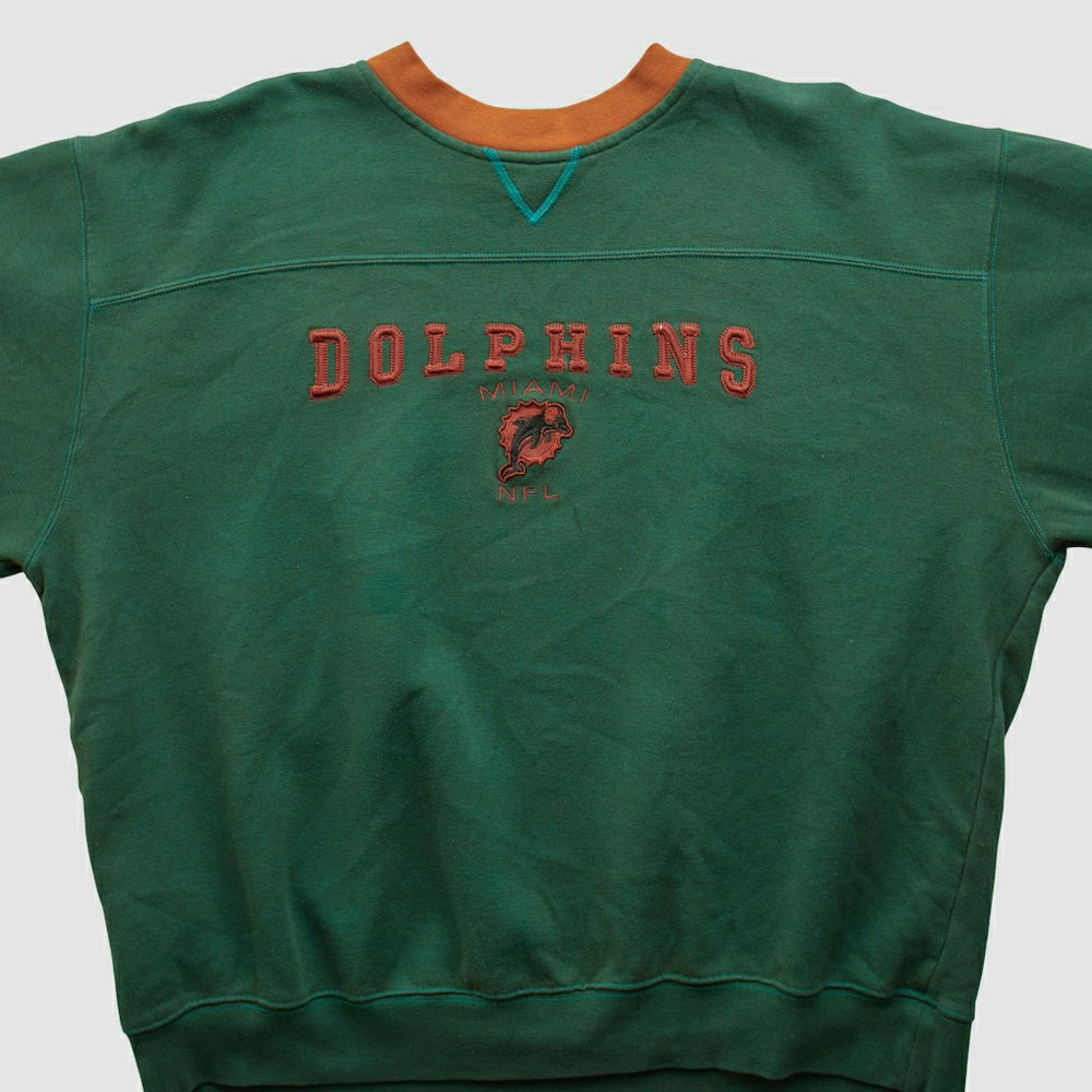 Miami Dolphins NFL 2000s Pullover Sweatshirt - Teal Pullover