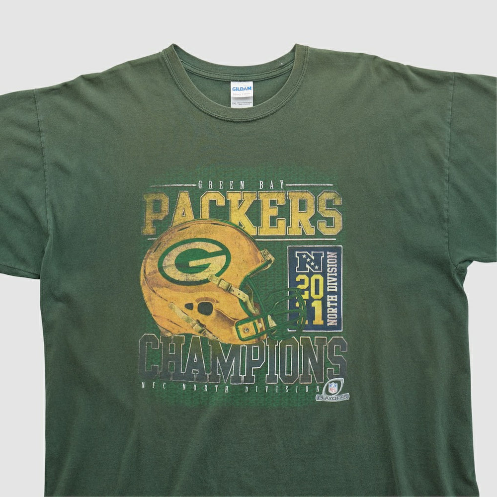 Green Bay Packers Gildan 2011 T-shirt - Green T-shirts