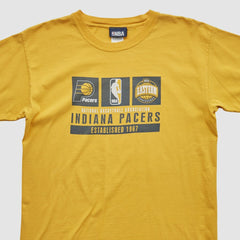Indiana Pacers NBA 2000s T-shirt Yellow Vintage - Vintage