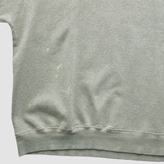 Denver Broncos Majestic 2000s Pullover Sweatshirt - Heather Gray Pullover