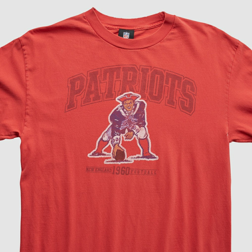 New England Patriots NFL 2010s Long Sleeve T-shirt - Red T-shirts