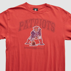 New England Patriots NFL 2010s Long Sleeve T-shirt - Red T-shirts