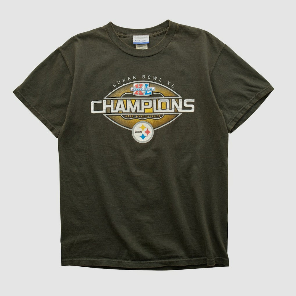 Pittsburgh Steelers Reebok 2006 T-shirt - Charcoal T-shirts