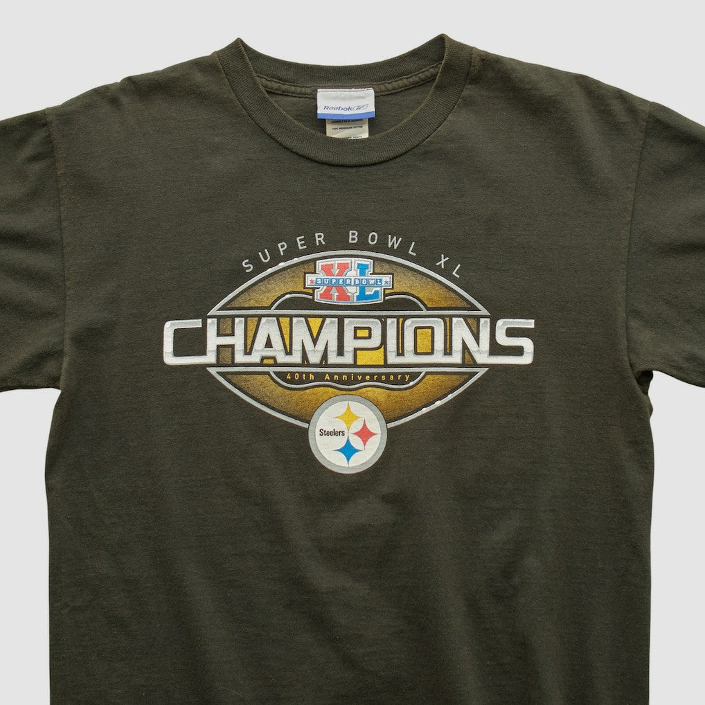 Pittsburgh Steelers Reebok 2006 T-shirt - Charcoal T-shirts