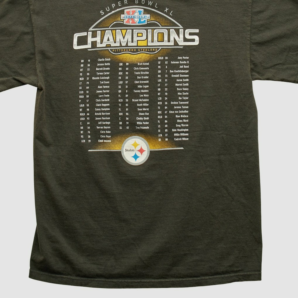 Pittsburgh Steelers Reebok 2006 T-shirt - Charcoal T-shirts