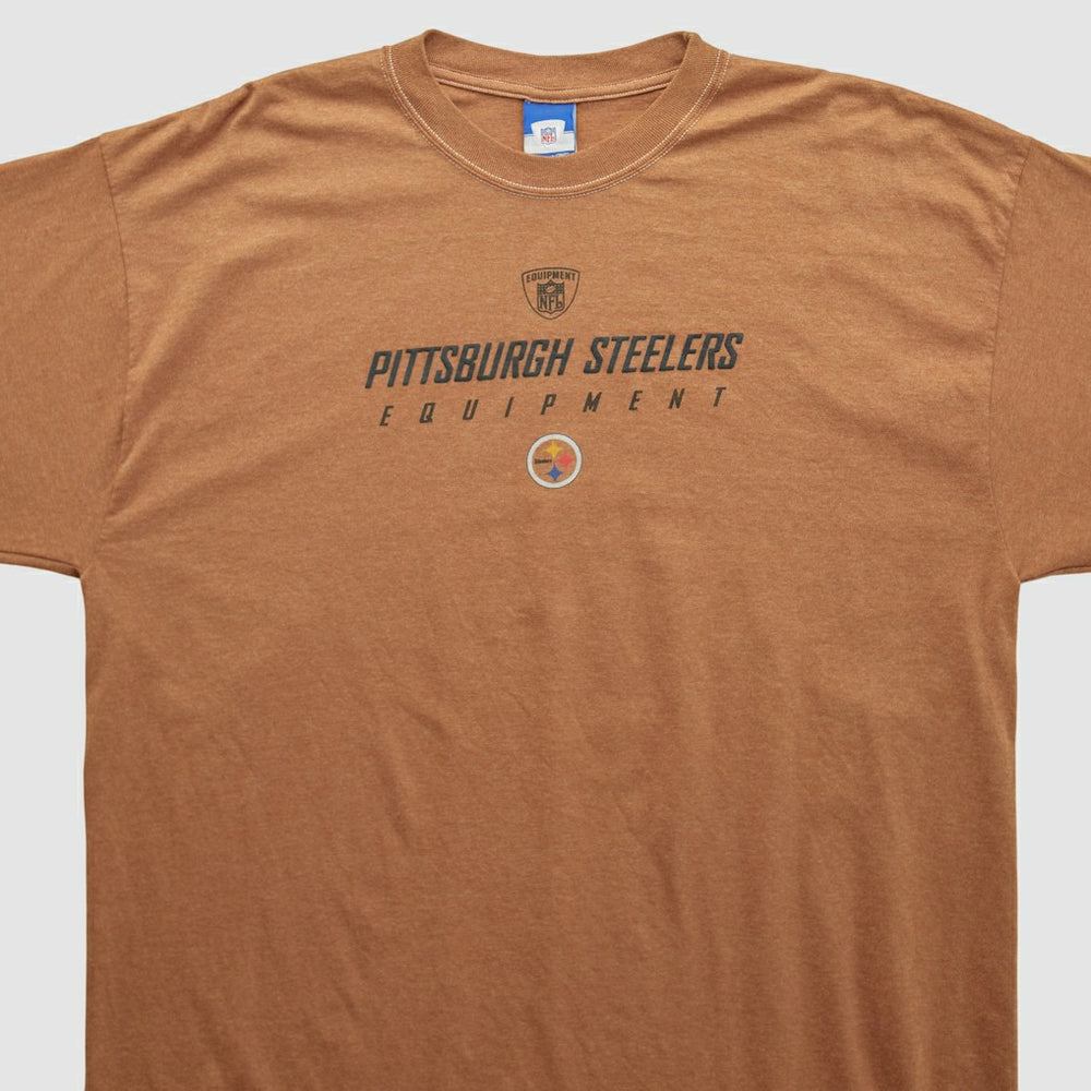 Pittsburgh Steelers Reebok 2000s Long Sleeve T-shirt - Clay T-shirts