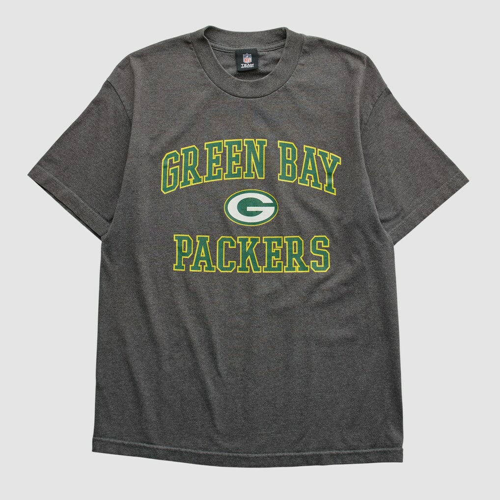 Green Bay Packers NFL 2010s T-shirt - Dark Heather Gray T-shirts