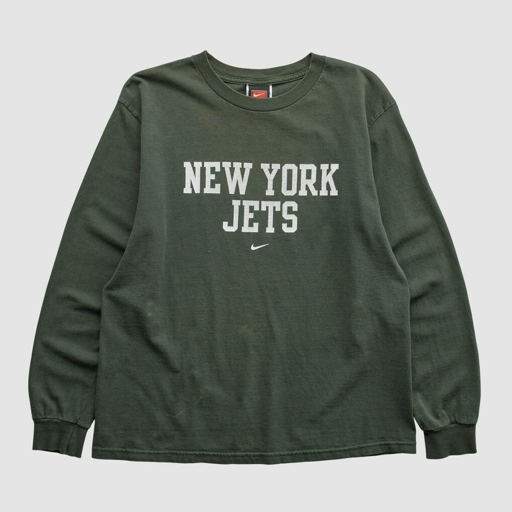 New York Jets 2000s Long Sleeve T-shirt - Green T-shirts
