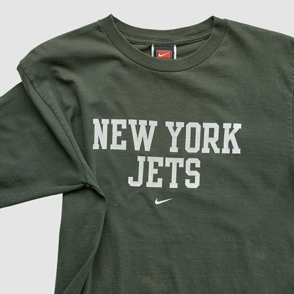 New York Jets 2000s Long Sleeve T-shirt - Green T-shirts