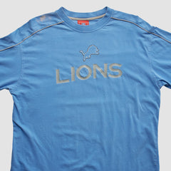 Detroit Lions NFL 2000s Long Sleeve T-shirt - Light Blue T-shirts