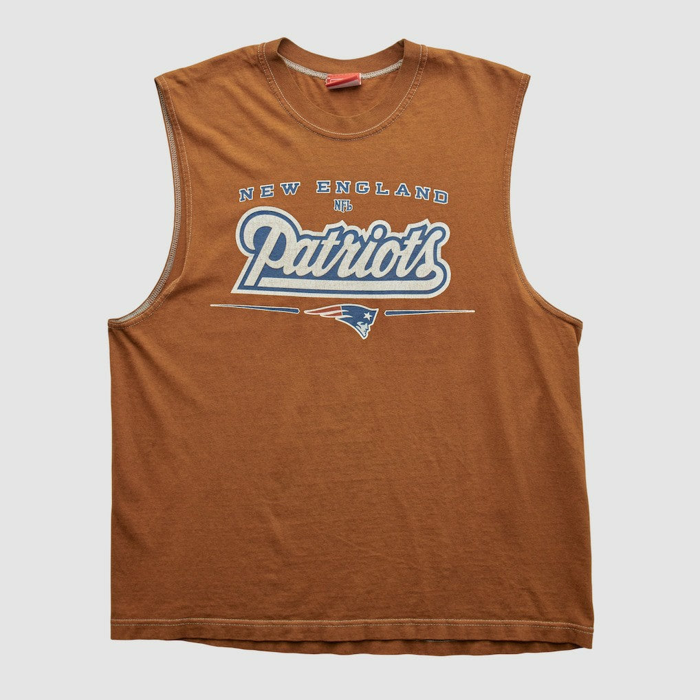 New England Patriots NFL 2000s Tank - Clay Tanks