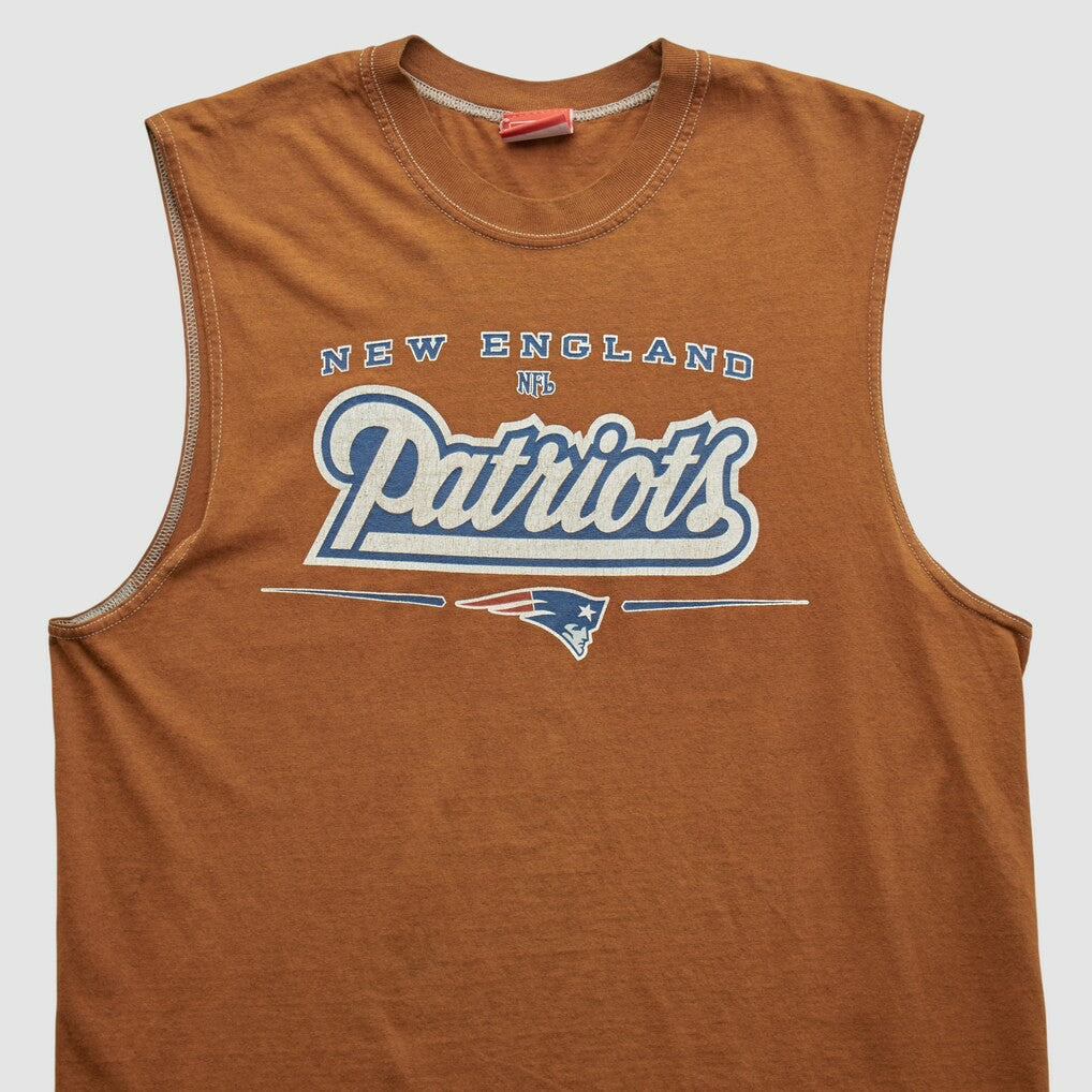 New England Patriots NFL 2000s Tank - Clay Tanks