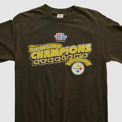 Pittsburgh Steelers Alstyle 2006 Long Sleeve T-shirt - Brown T-shirts