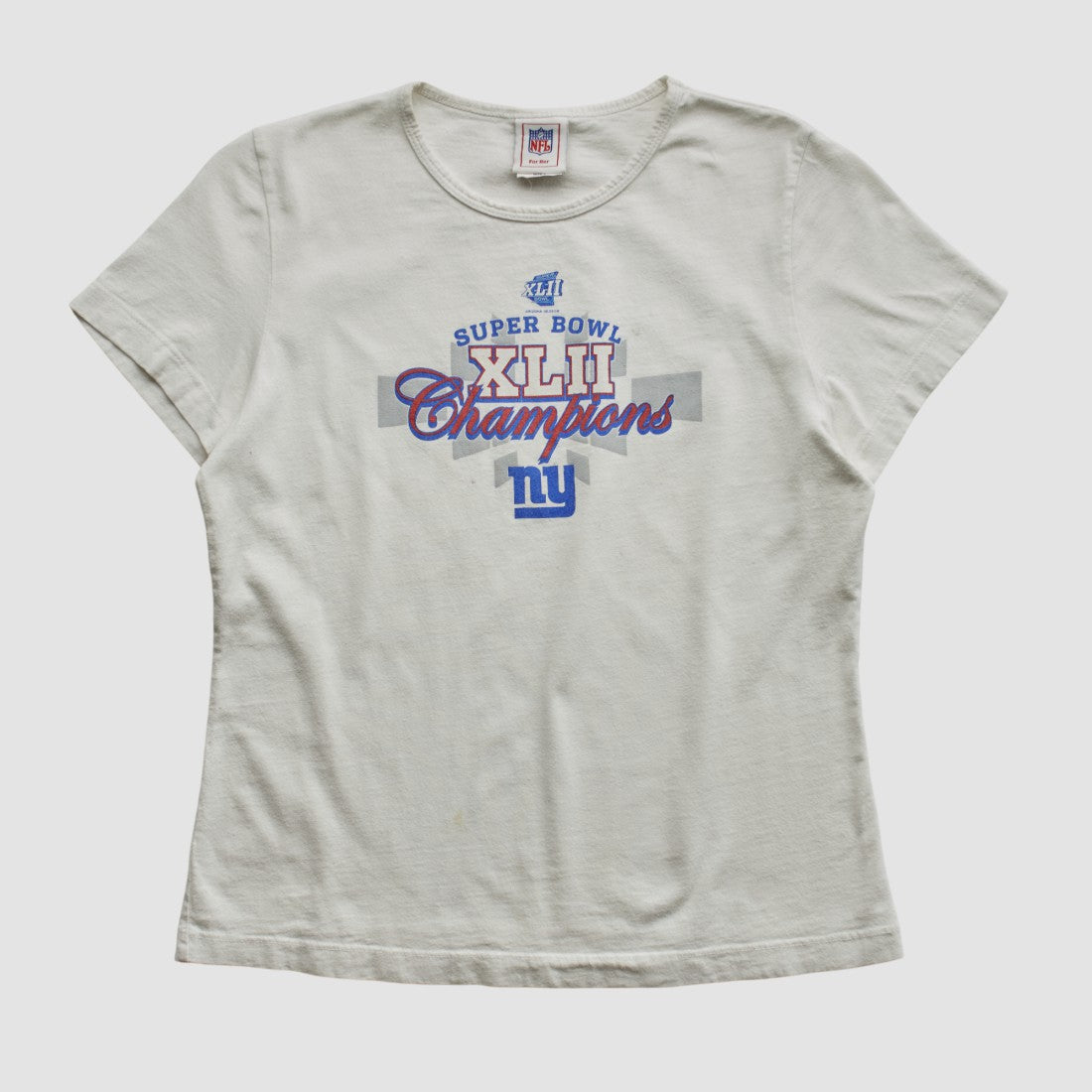 Super Bowl XLII NFL 2008 T-shirt - White T-shirts