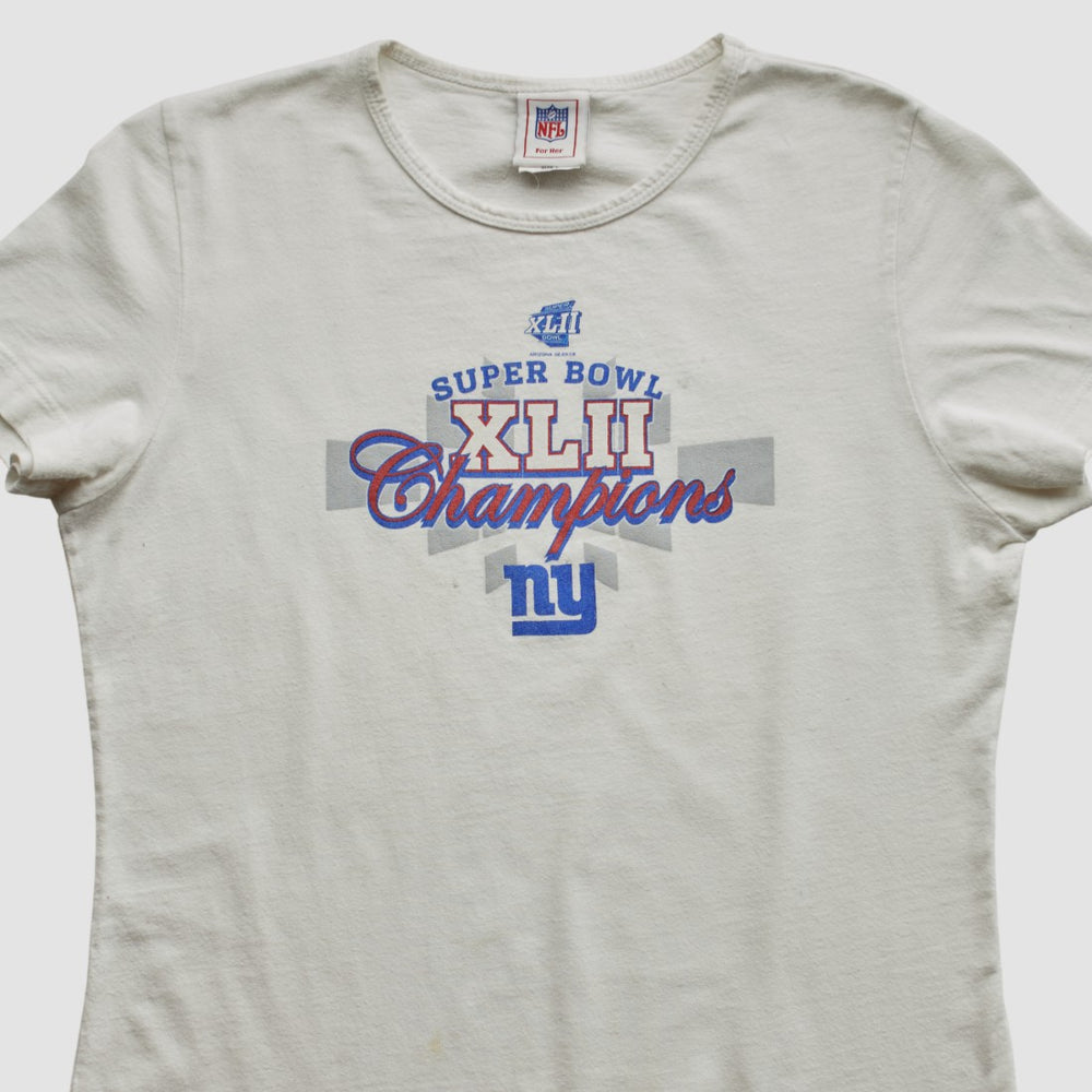 Super Bowl XLII NFL 2008 T-shirt - White T-shirts