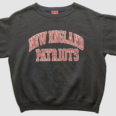 New England Patriots NFL 2000s Pullover Sweatshirt - Black Pullover