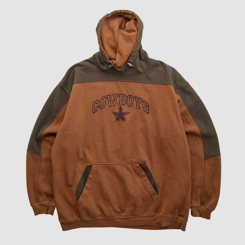 Dallas Cowboys Cowboys Authentic Apparel 2000s Hooded Pullover Sweatshirt - Clay Pullover