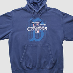 World Series Genuine Merchandise 2013 Hooded Pullover Sweatshirt - Navy - Vintage Pullover