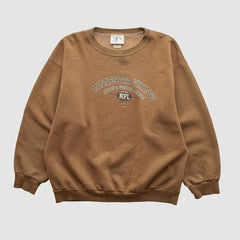 Minnesota Vikings Logo Athletic 2000s Pullover Sweatshirt - Clay Pullover