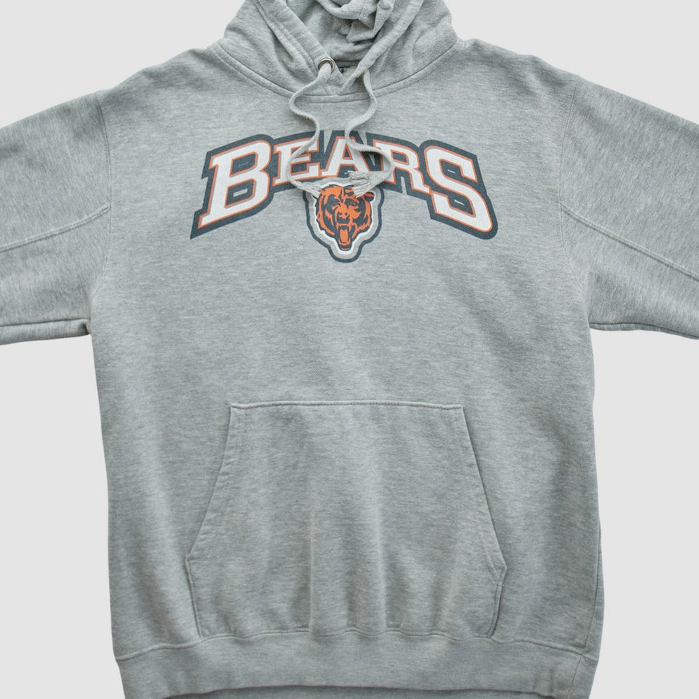 Chicago Bears 2010s Hooded Pullover Sweatshirt - Heather Gray Pullover