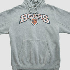 Chicago Bears 2010s Hooded Pullover Sweatshirt - Heather Gray Pullover