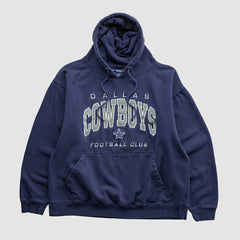 Dallas Cowboys 2010s Hooded Pullover Sweatshirt - Navy Pullover