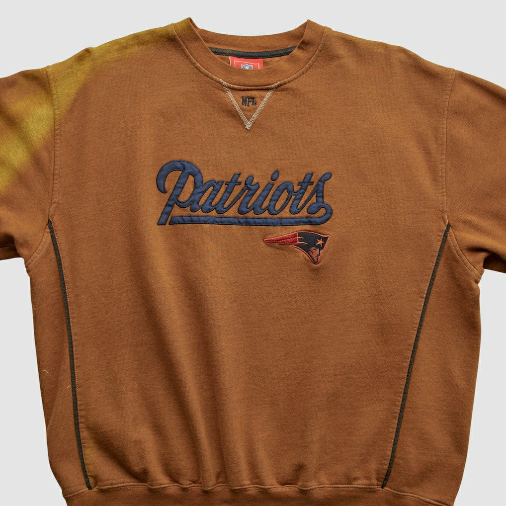 New England Patriots NFL 2000s Pullover Sweatshirt - Clay Pullover