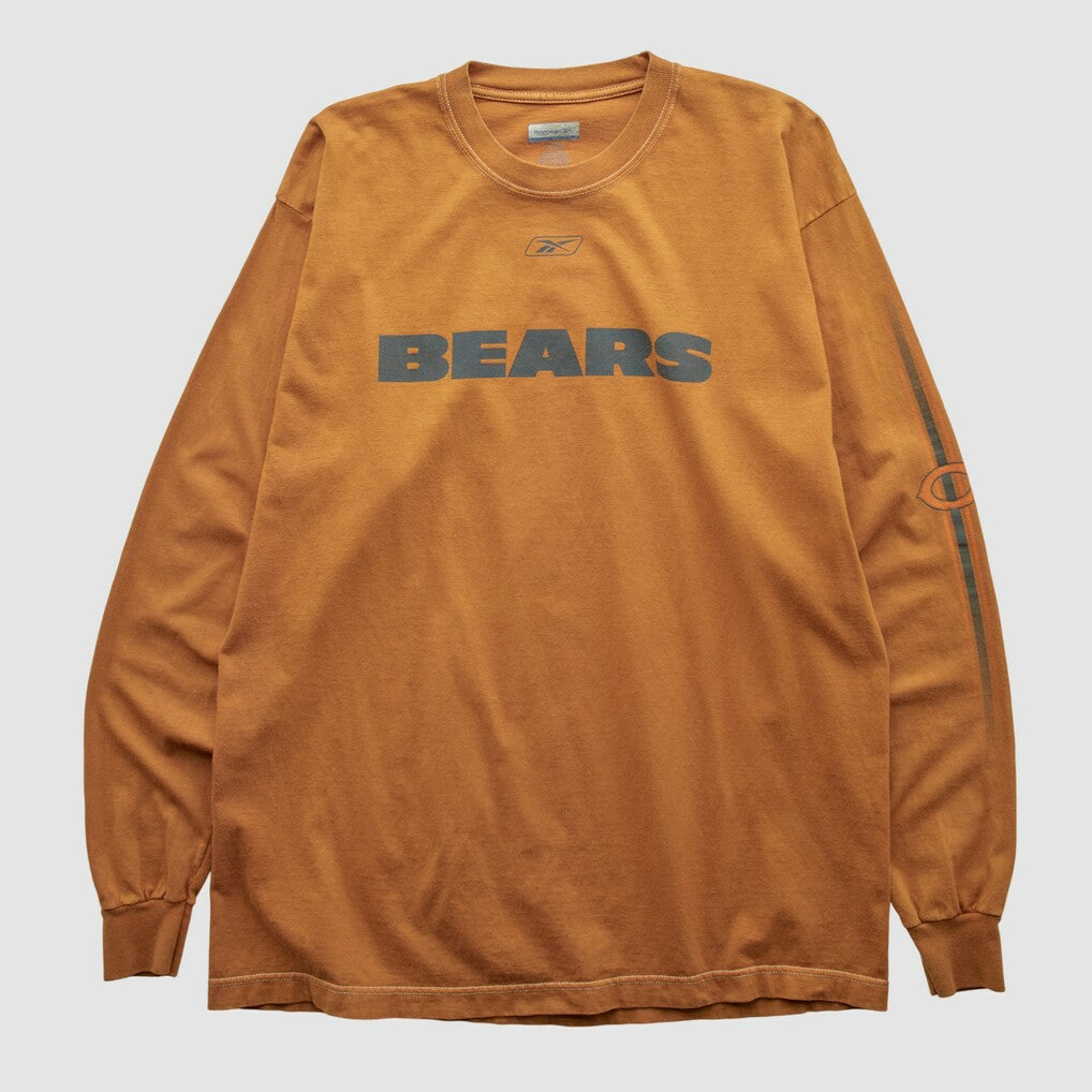 Chicago Bears Reebok 2000s Long Sleeve T-shirt - Clay T-shirts