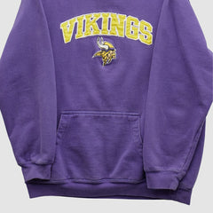Minnesota Vikings NFL 2000s Hooded Pullover Sweatshirt - Purple Pullover