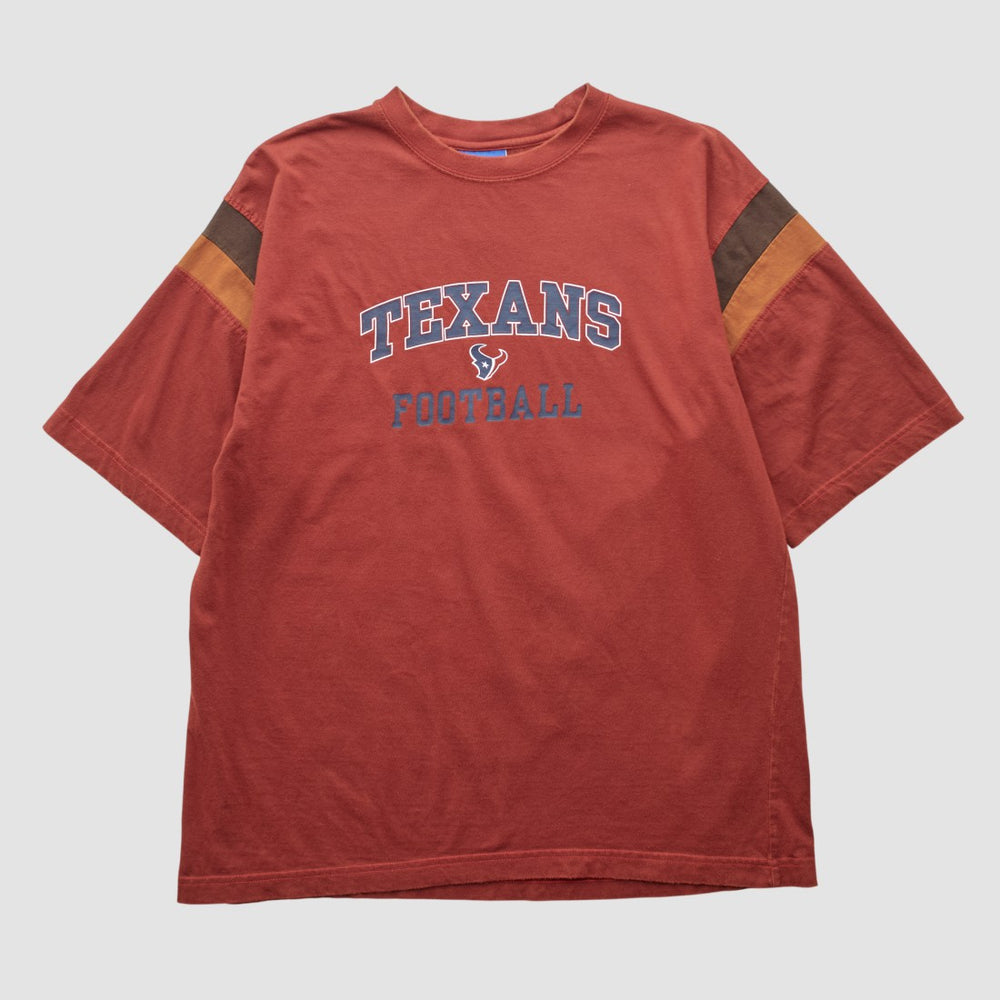 Houston Texans NFL 2000s T-shirt - Red T-shirts